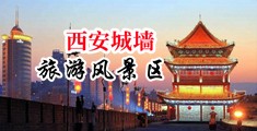 舔逼操中国陕西-西安城墙旅游风景区